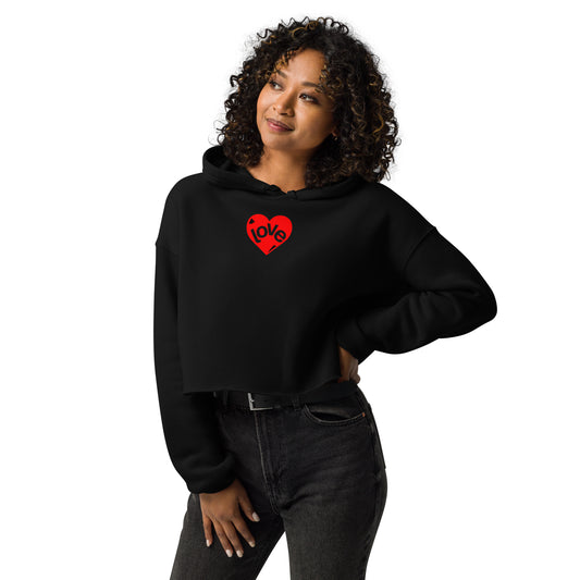 Just Love - Crop Hoodie